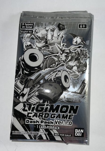 DIGIMON TCG: DASH PACK VER. 1.0 – Popetiger Entertainment